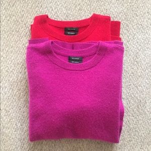Pair of Halogen cashmere sweaters sz. Small